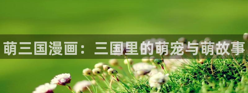 漫画之家免费阅读入口：萌三国漫画：三国里的萌宠与萌故事